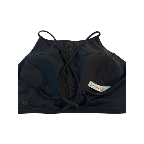 Lululemon Shoreline swim Top Black size 10 - Picture 5 of 7